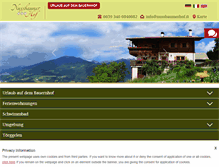 Tablet Screenshot of nussbaumerhof.it